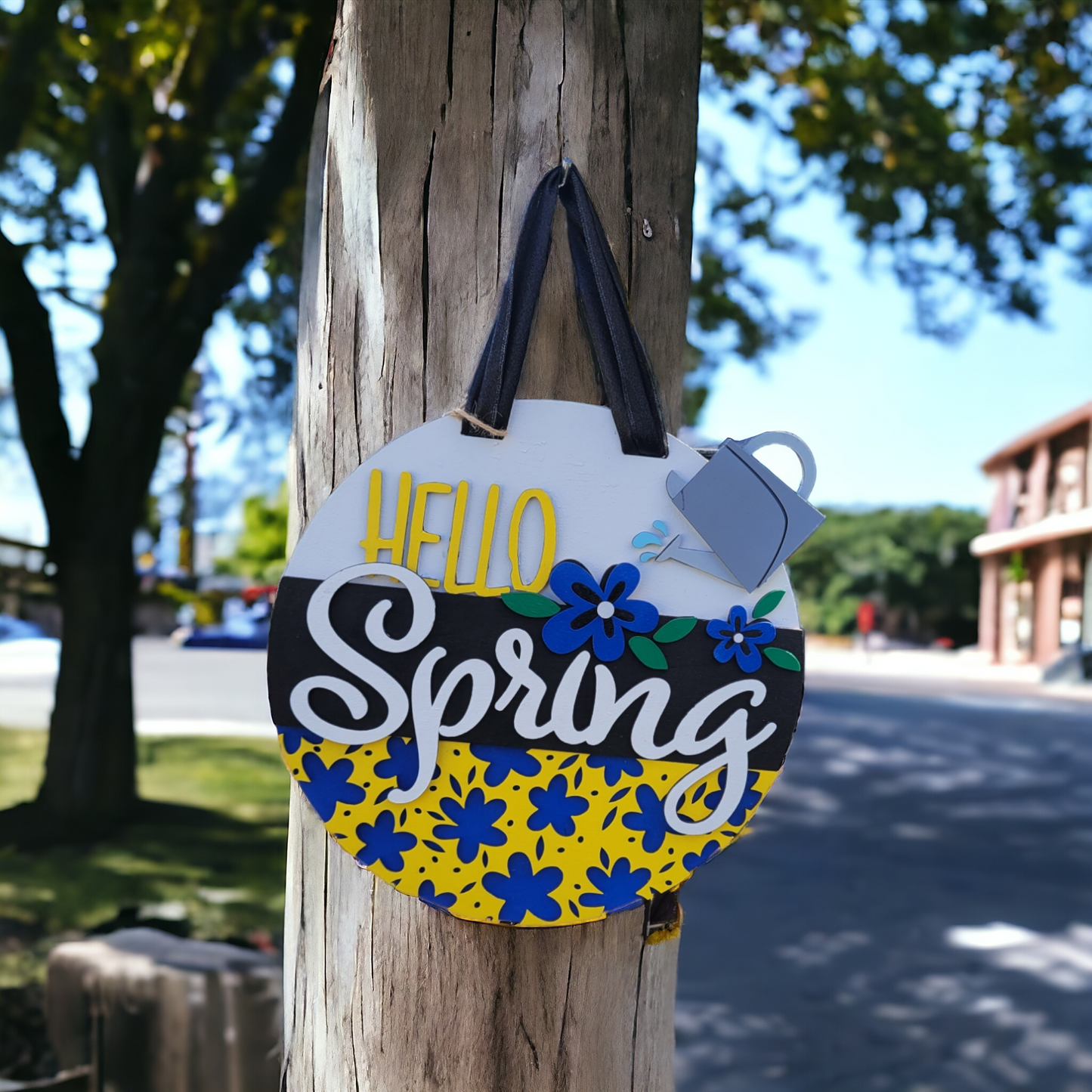 Door Hanger - Hello Spring!