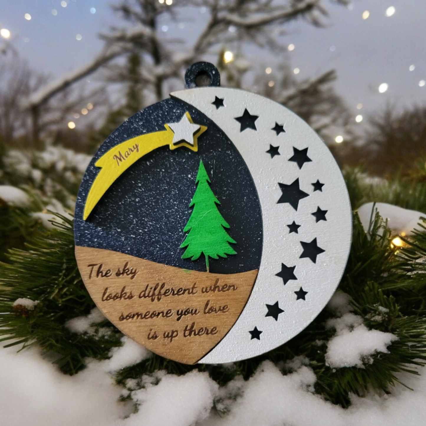 Different Sky Ornament