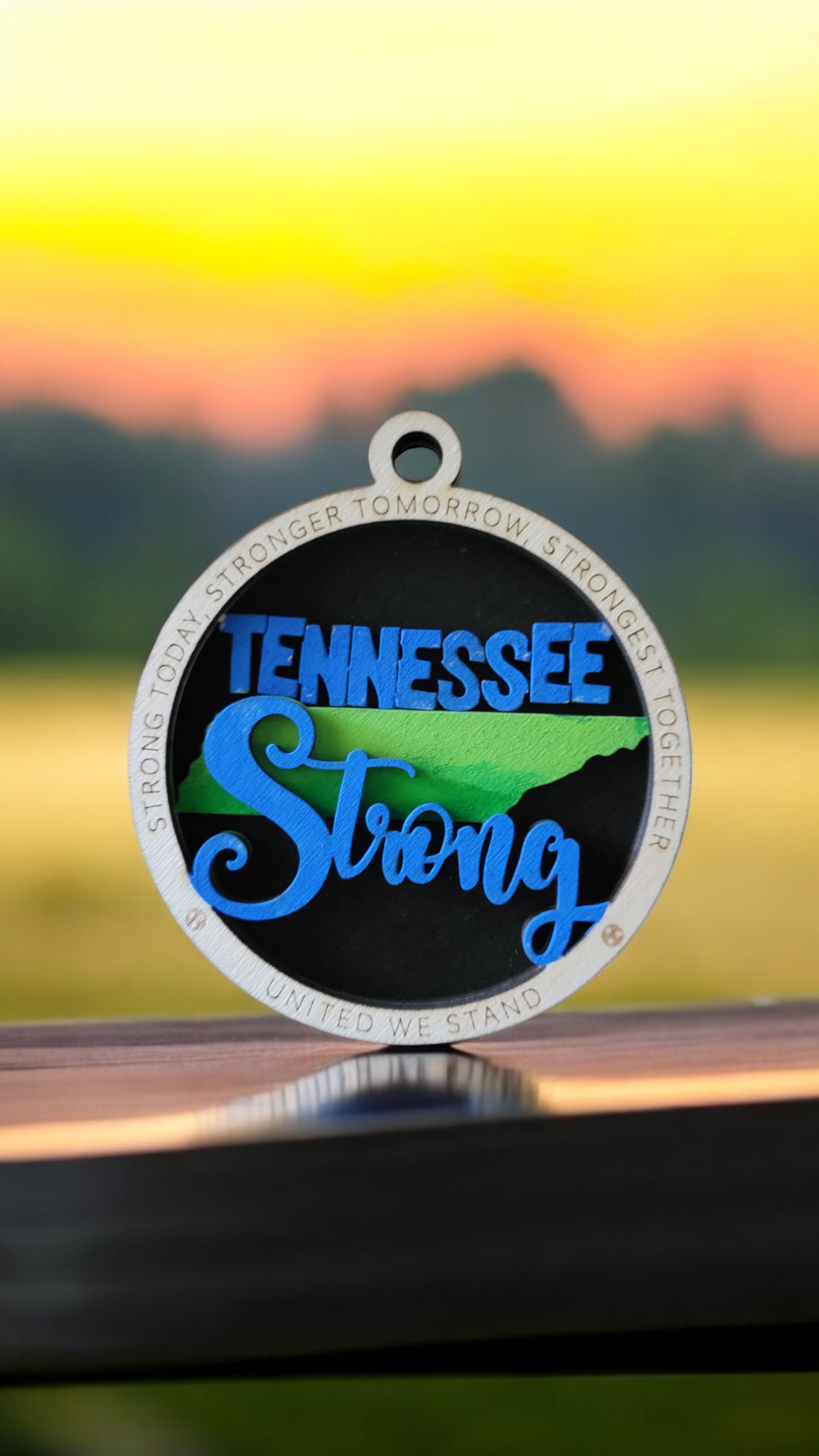 "Tennessee Strong" Ornament (All profits go to Hurricane Helene Disaster Recovery Efforts)